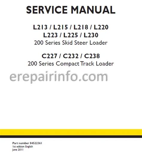 new holland skid steer c227 key|new holland c227 parts manual.